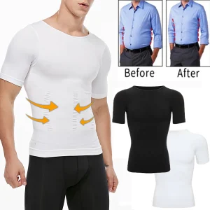 Men's Slimming Compression T-Shirt Body Shaper