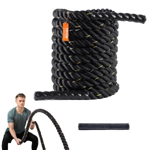 SucceBuy Battle Rope 1.5 Inch Diameter 30Ft Length